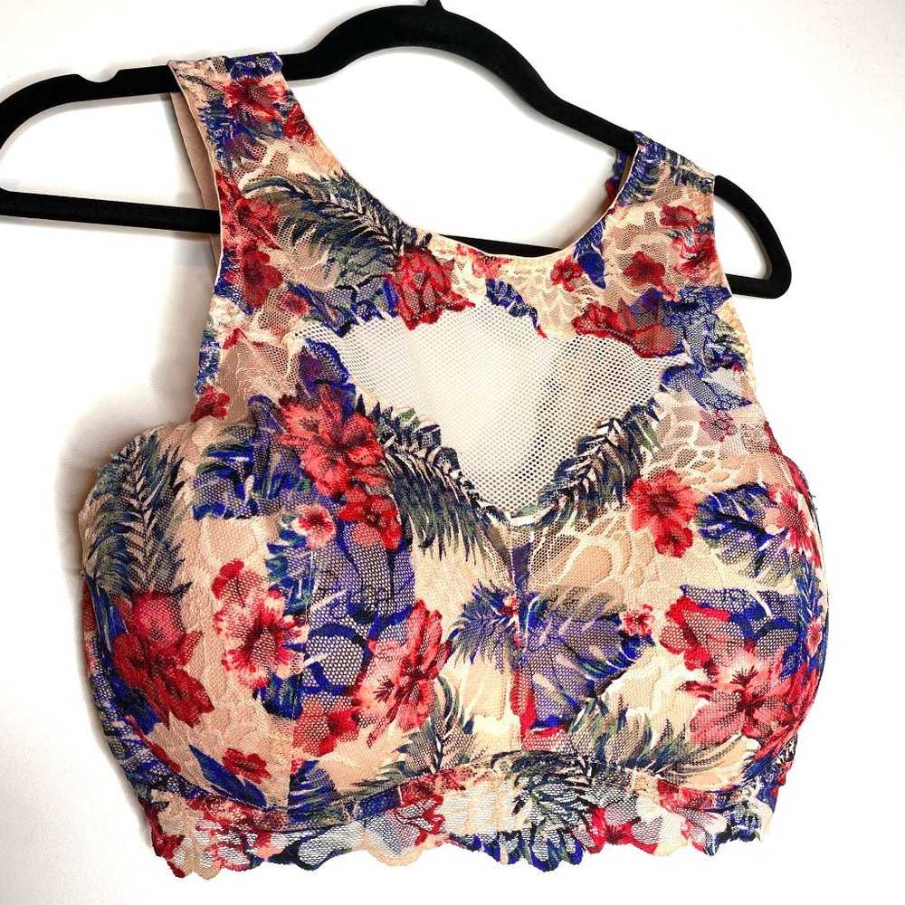 Victorias Secret PINK Floral Print Bralette